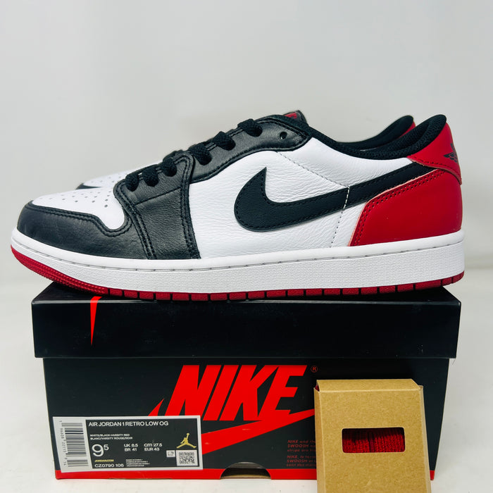 Jordan 1 Retro Low OG Black Toe (2023)