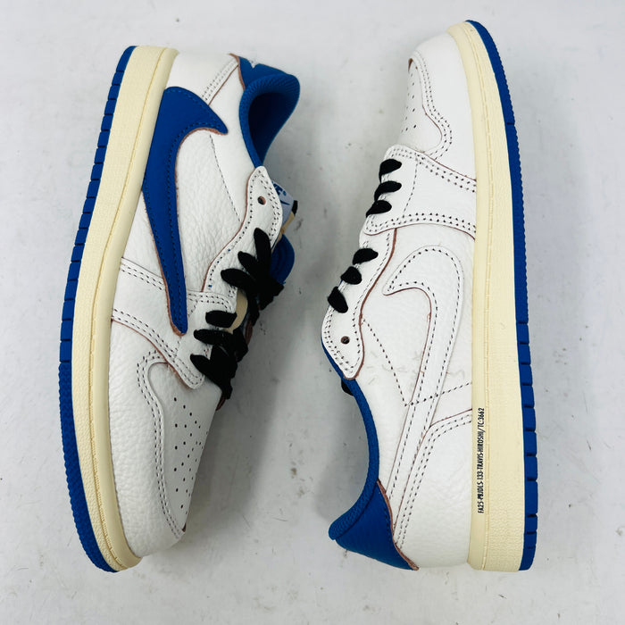 Jordan 1 Retro Low OG SP Fragment x Travis Scott Sail Military Blue (PS)