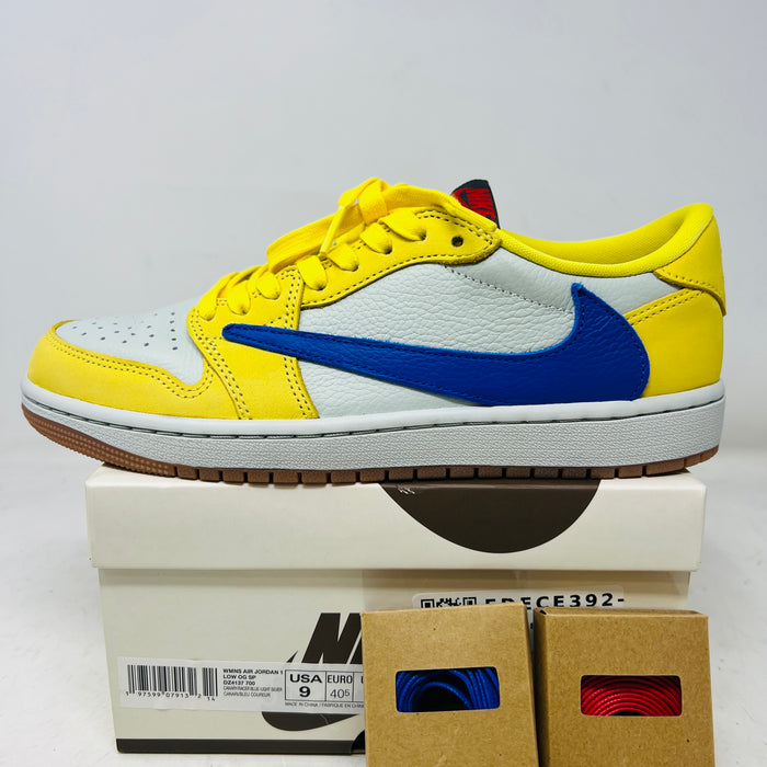 Jordan 1 Retro Low OG SP Travis Scott Canary (Women's)