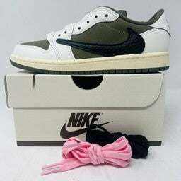 Jordan 1 Retro Low OG SP Travis Scott Medium Olive PS 2024 brand new sneakers with original box and accessories