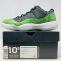 Jordan 11 Retro Low Green Snakeskin