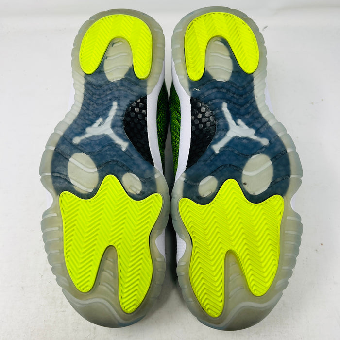 Jordan 11 Retro Low Green Snakeskin