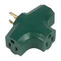 15 amp, 120v T-Triple Adapter