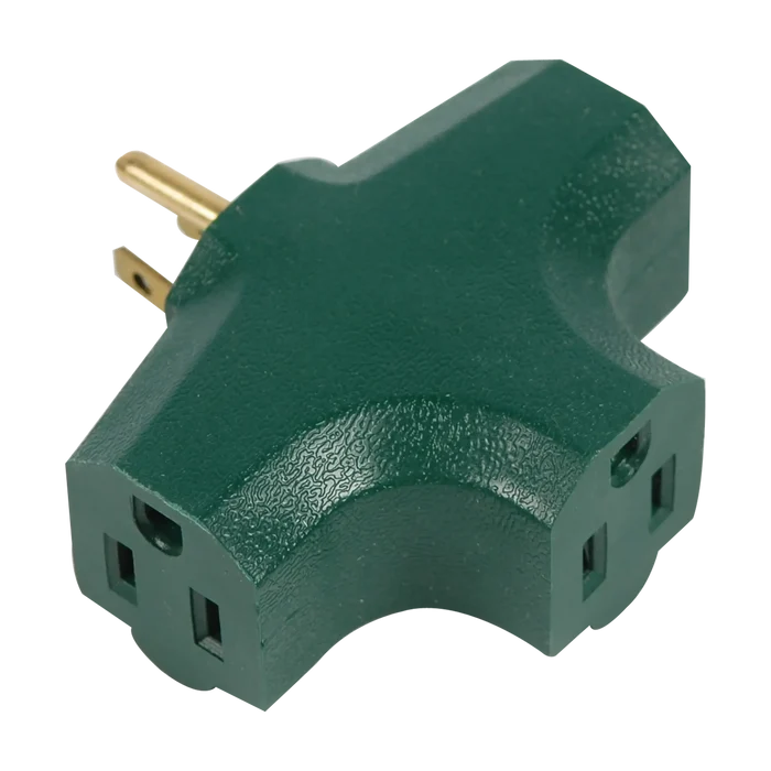 15 amp, 120v T-Triple Adapter