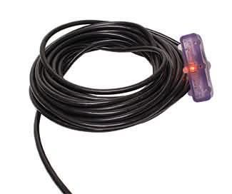 Dekra-Lite Extension Cord with Cobra Head Triple Tap, 50' Black