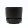1960s Modernist Small Brown Planter by Richard Lindh for Arabia Finland