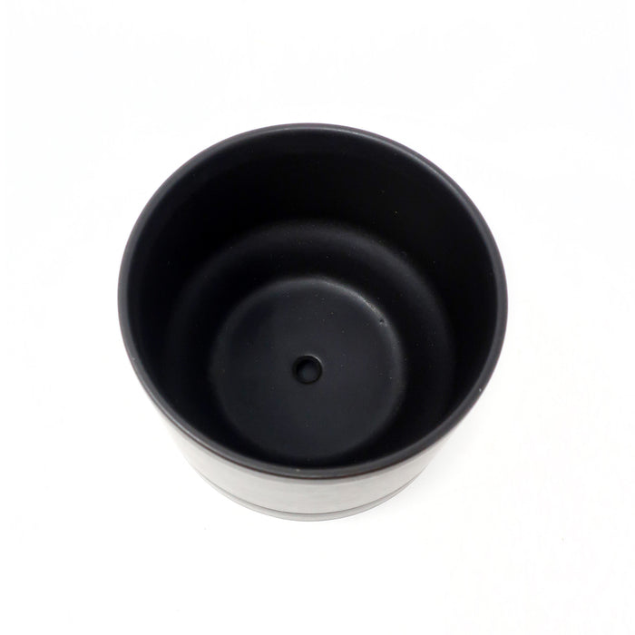1960s Modernist Small Brown Planter by Richard Lindh for Arabia Finland