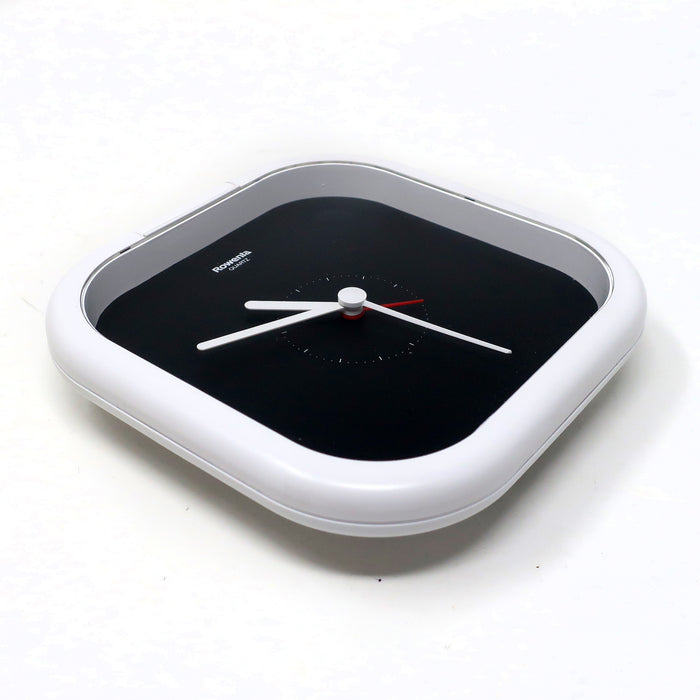 1980s Combi Line Desk or Wall Clock by Rowenta