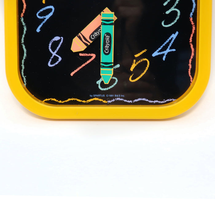 1980s Crayola Wall Clock by Spartus