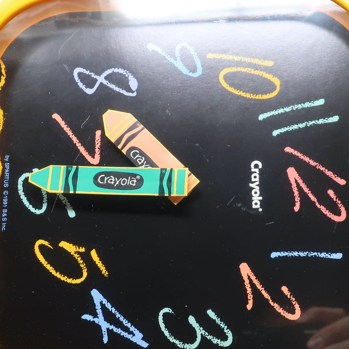 1980s Crayola Wall Clock by Spartus