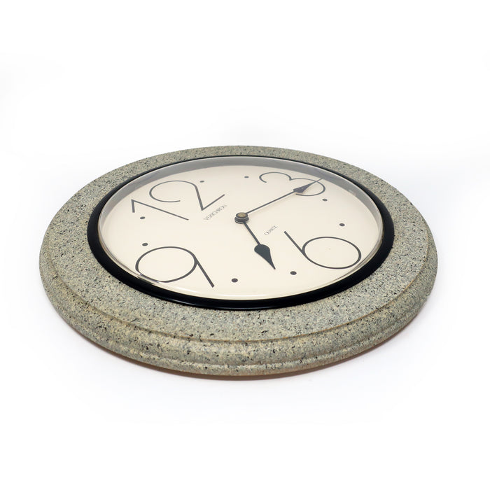1980s Deco Wall Clock by Verichron