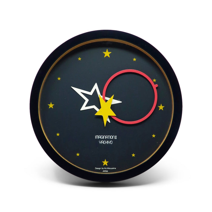 1980s Imagination Moon and Stars Clock by Ko Mizuyama for Yachiyo
