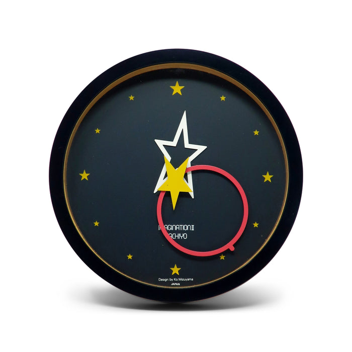 1980s Imagination Moon and Stars Clock by Ko Mizuyama for Yachiyo