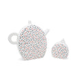 1980s Italian Ceramic Coffee Pot & Sugar Set by Massimo Materassi for MAS Italy