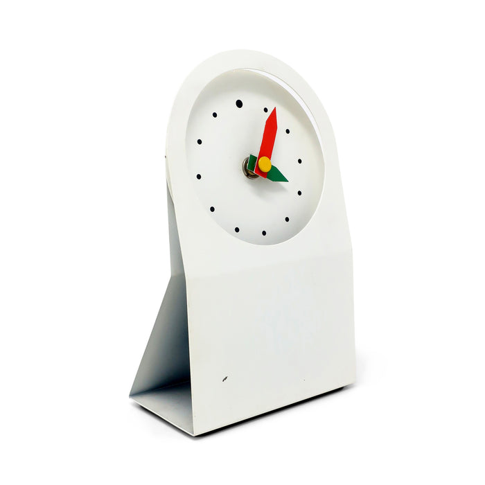 1980s Postmodern Desk Clock by Wakita