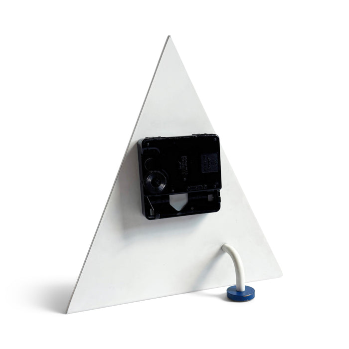 1980s Postmodern Triangular Desk Clock by Jeco