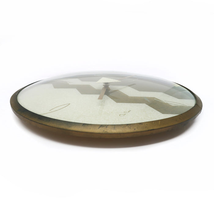 1980s Postmodern Wall Clock by Empire Art