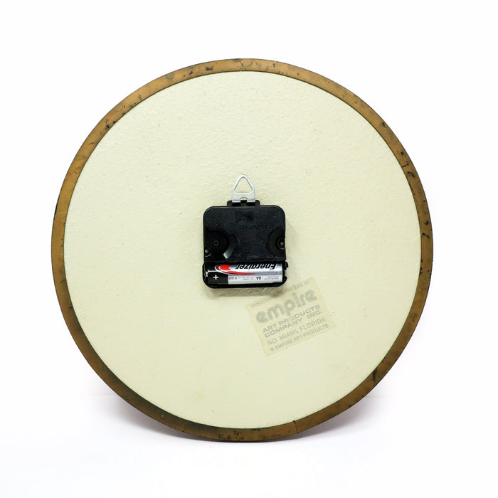 1980s Postmodern Wall Clock by Empire Art