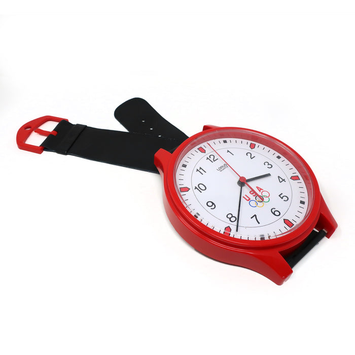 1980s USA Olympics Wristwatch Wall Clock by Lorus