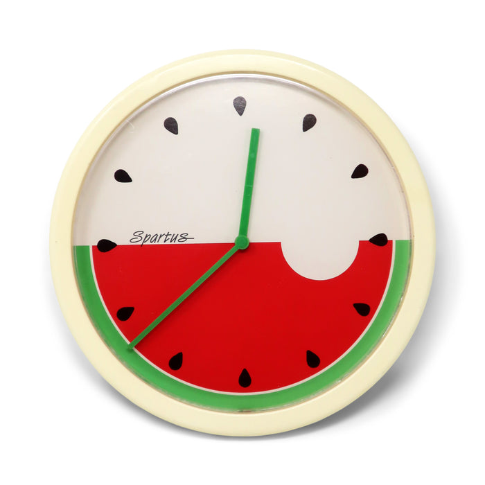 1980s Watermelon Wall Clock by Spartus