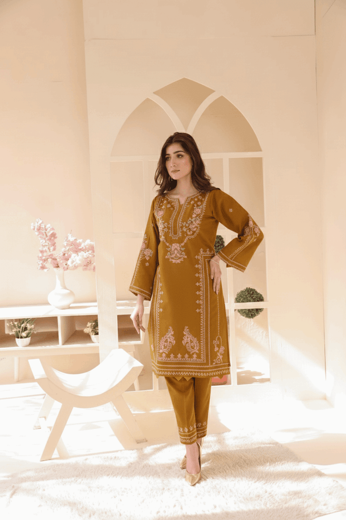 2 Piece – Embroidered Cotton Suit  31 - Nishat Creative Store