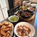 A typical breakfast
