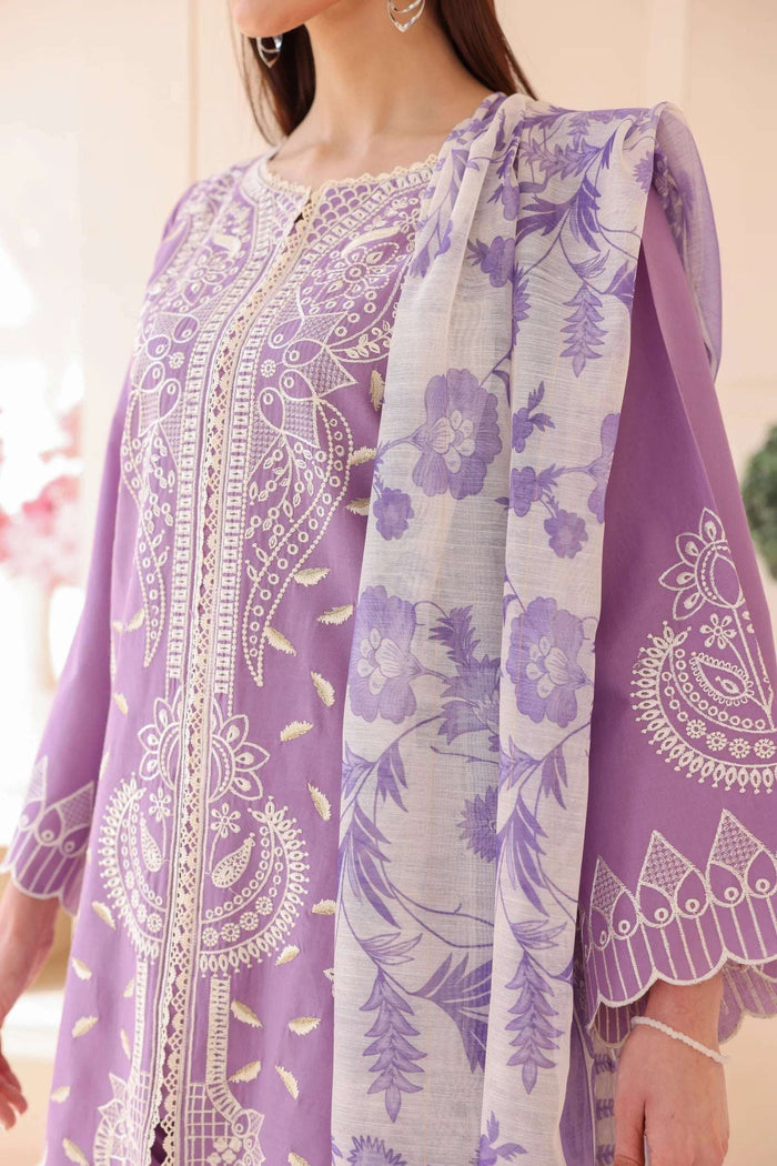 3 Piece – Embroidered Cotton Suit  12 - Nishat Creative Store