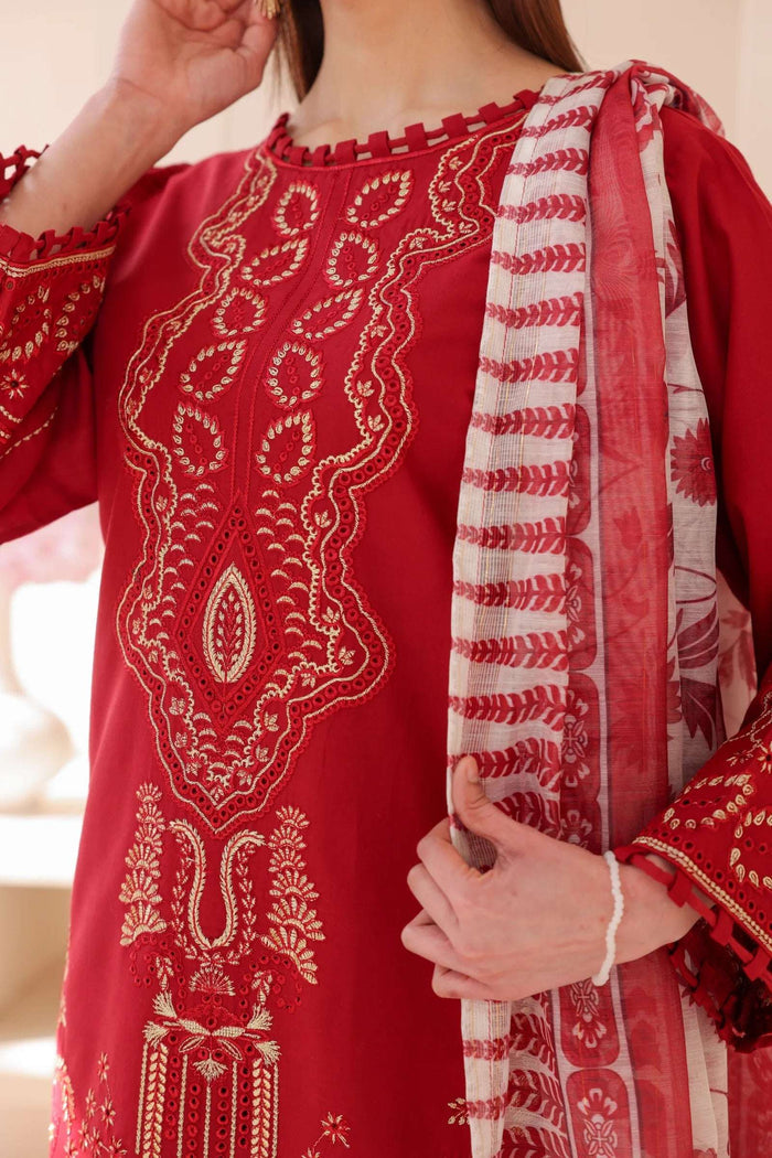 3 Piece – Embroidered Cotton Suit  14 - Nishat Creative Store
