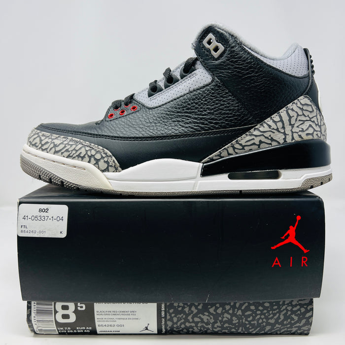 Jordan 3 Retro Black Cement (2018)