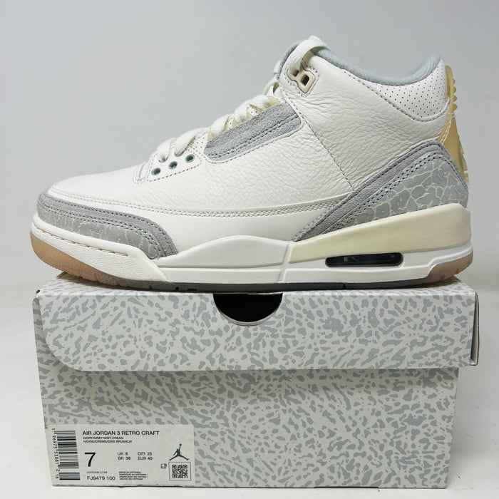 Jordan 3 Retro Craft Ivory