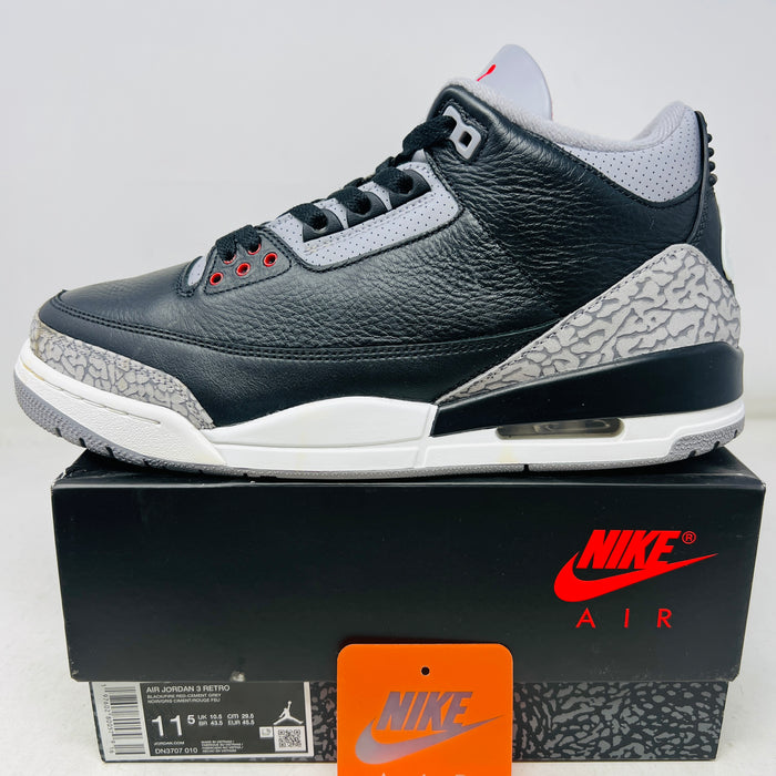 Jordan 3 Retro OG Black Cement (2024)