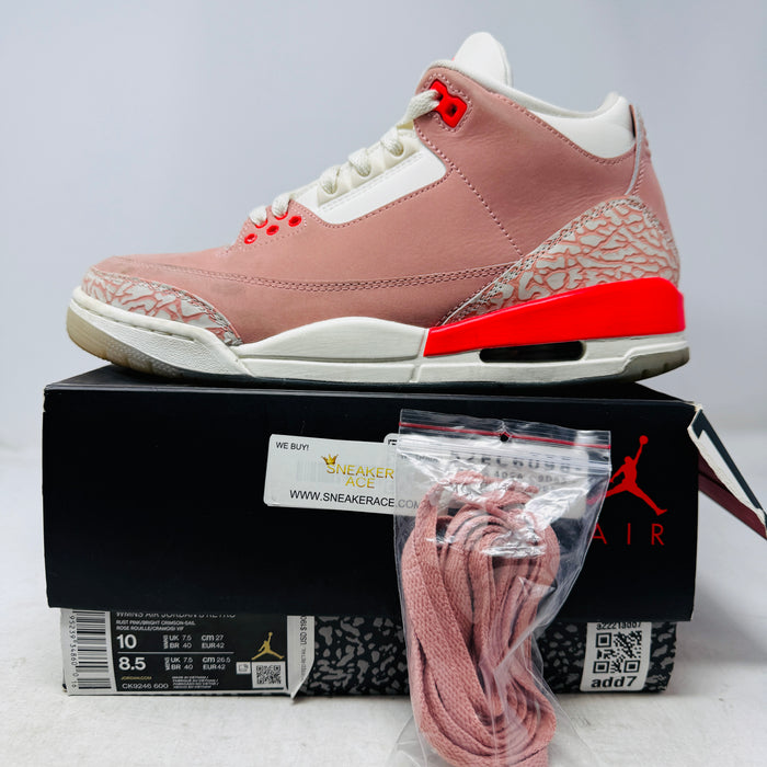 Jordan 3 Retro Rust Pink (Women's)