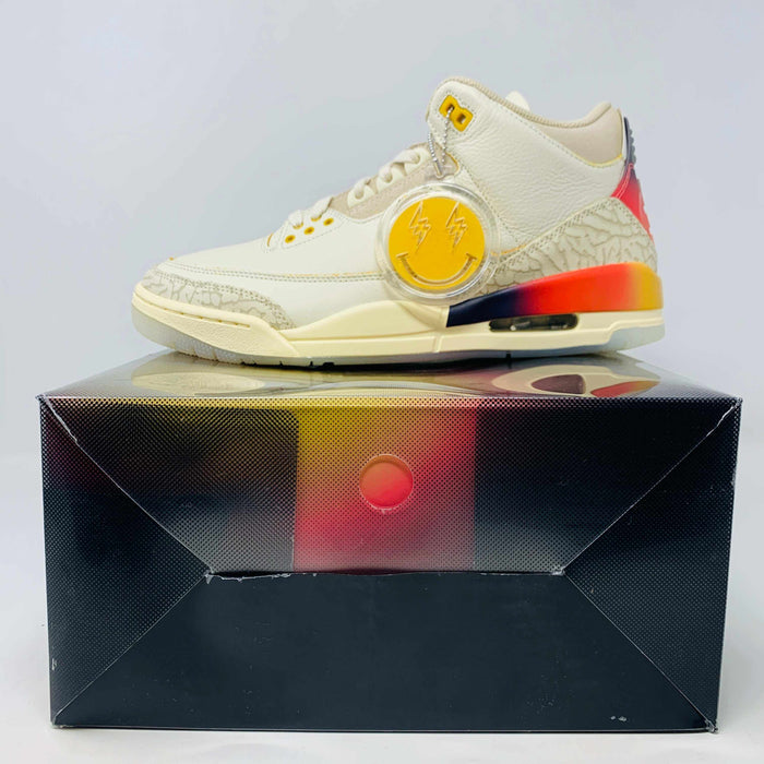 Jordan 3 Retro SP J Balvin Medellín Sunset sneakers brand new with J Balvin hangtag and good box condition 2023 release
