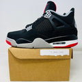 Jordan 4 Retro Bred 2019 sneaker lightly worn with good box condition