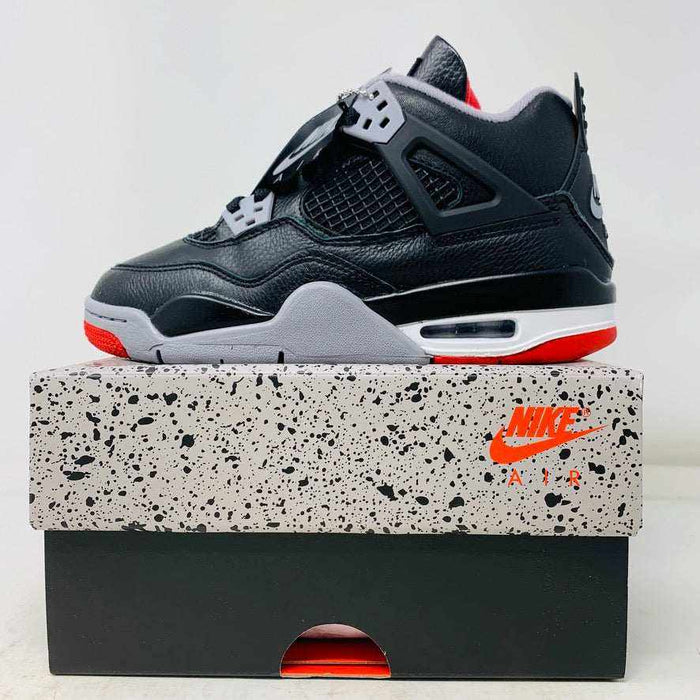 Jordan 4 Retro Bred Reimagined GS sneaker brand new with black hangtag 2024
