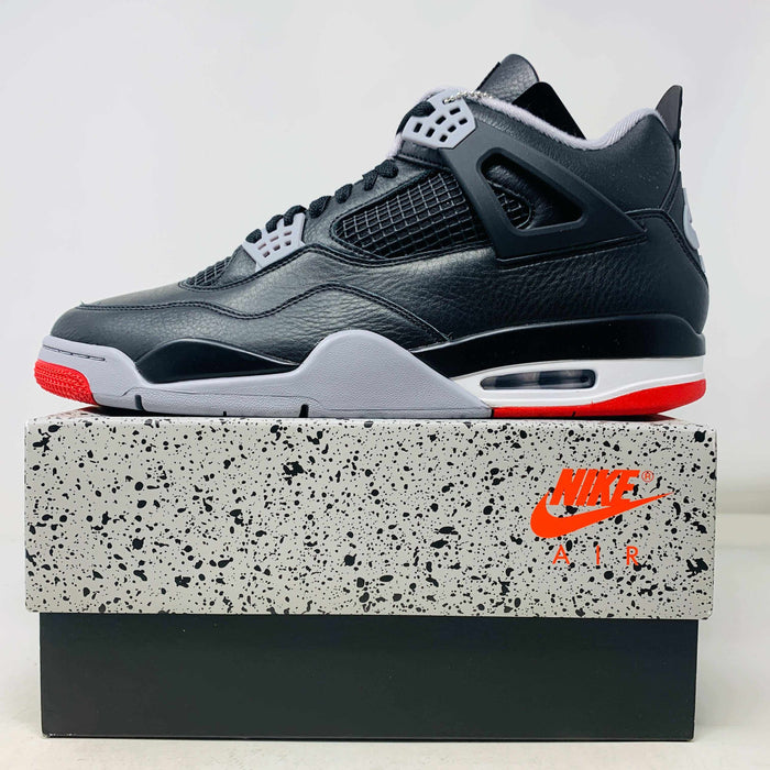 Jordan 4 Retro Bred 2024 brand new sneaker with good box condition