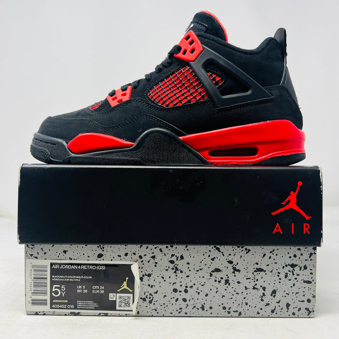 Jordan 4 Retro Red Thunder (GS)