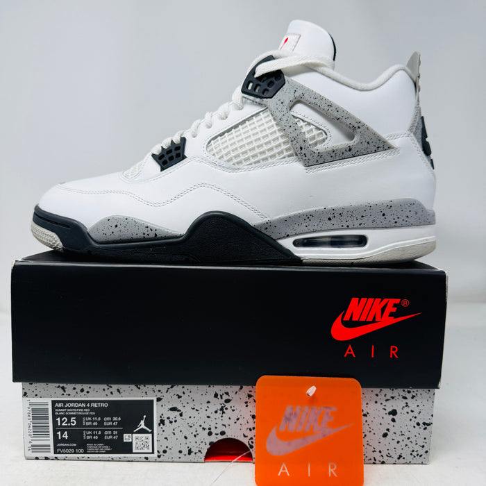 Jordan 4 Retro White Cement (2025)