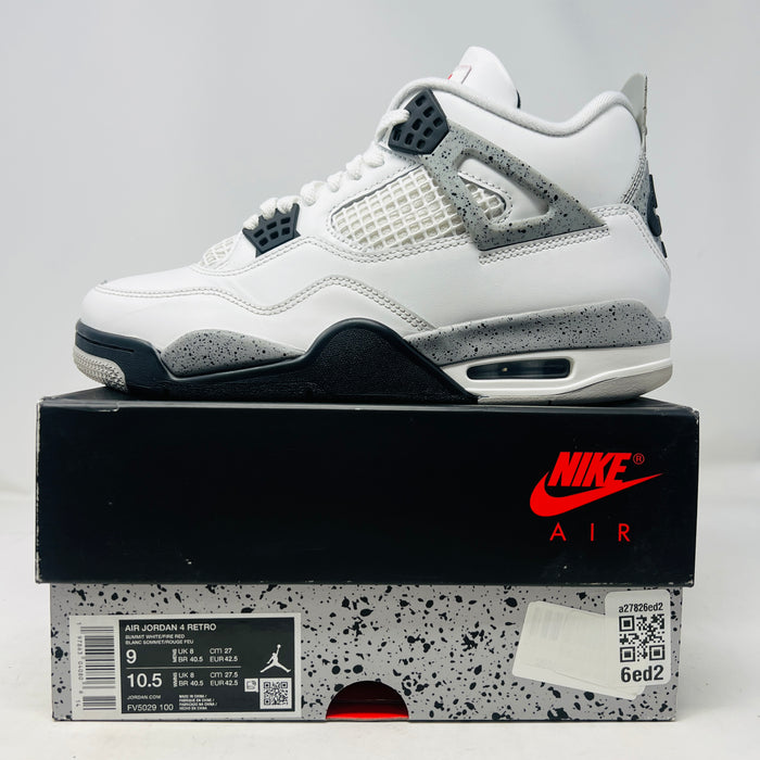 Jordan 4 Retro White Cement (2025)