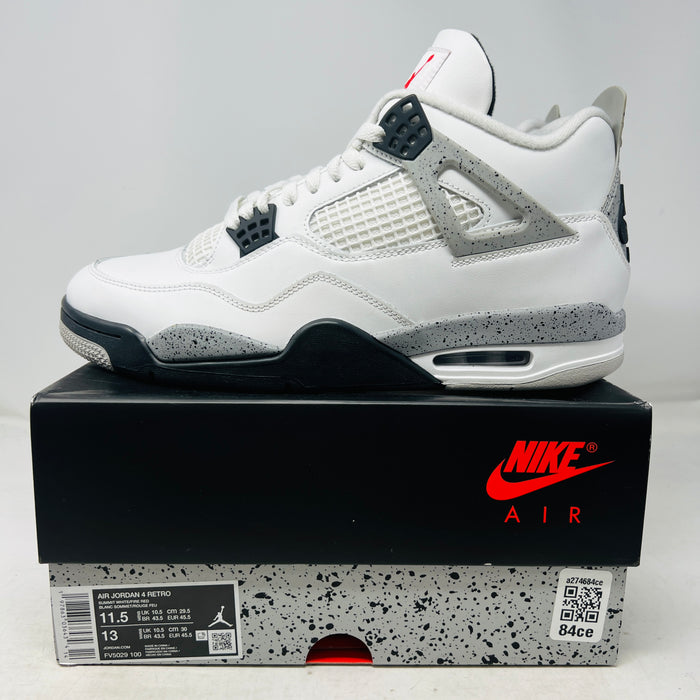 Jordan 4 Retro White Cement (2025)