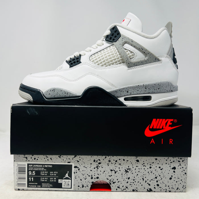 Jordan 4 Retro White Cement (2025)