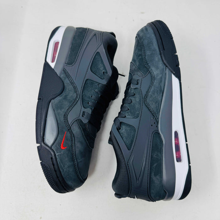 Jordan 4 RM SP Nigel Sylvester Driveway Grey sneakers, brand new with accessories, 2024 edition.
