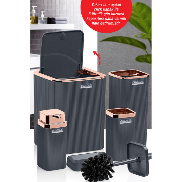Okyanus bathroom set in Egyptian home beige