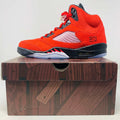 Jordan 5 Raging Bull sneakers brand new with lace locks and good box condition 2021