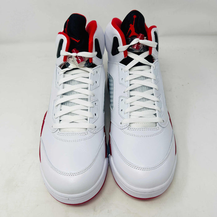 Jordan 5 Retro Fire Red Black Tongue (2025)