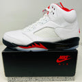 Jordan 5 Retro Fire Red Silver Tongue (2020)