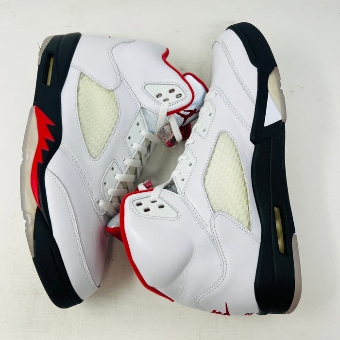 Jordan 5 Retro Fire Red Silver Tongue (2020)