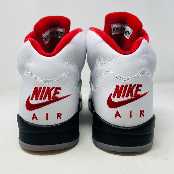 Jordan 5 Retro Fire Red Silver Tongue (2020)