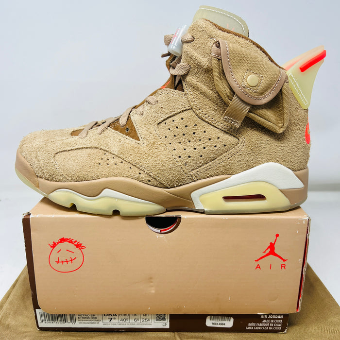 Jordan 6 Retro Travis Scott British Khaki