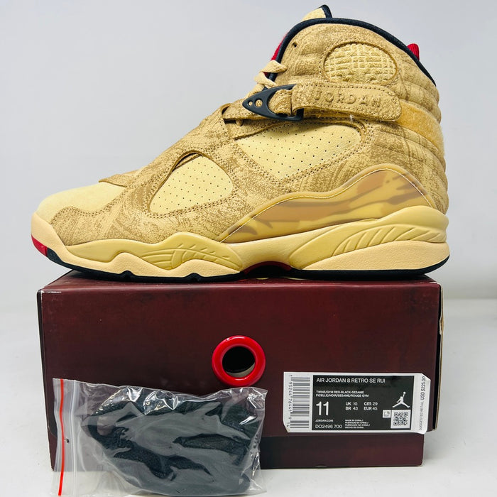 Jordan 8 Retro SE Rui Hachimura Black Samurai